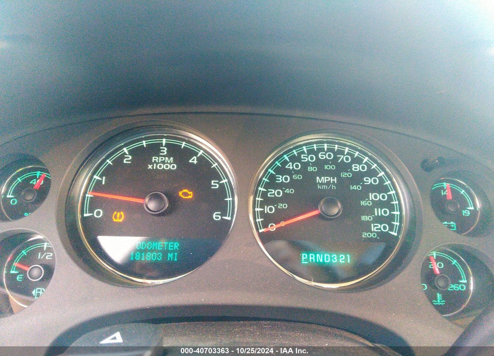 2008 CHEVROLET AVALANCHE 1500 LTZ VIN: 3GNFK12318G168987