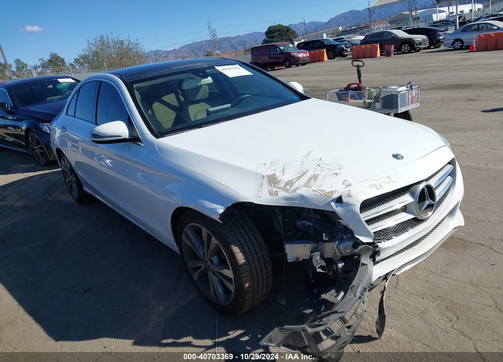 2017 MERCEDES-BENZ C 300 LUXURY/SPORT VIN: 55SWF4JBXHU232939