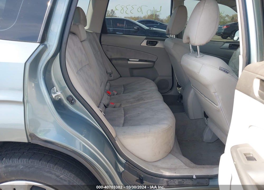 2009 SUBARU FORESTER 2.5X VIN: JF2SH61669H759002
