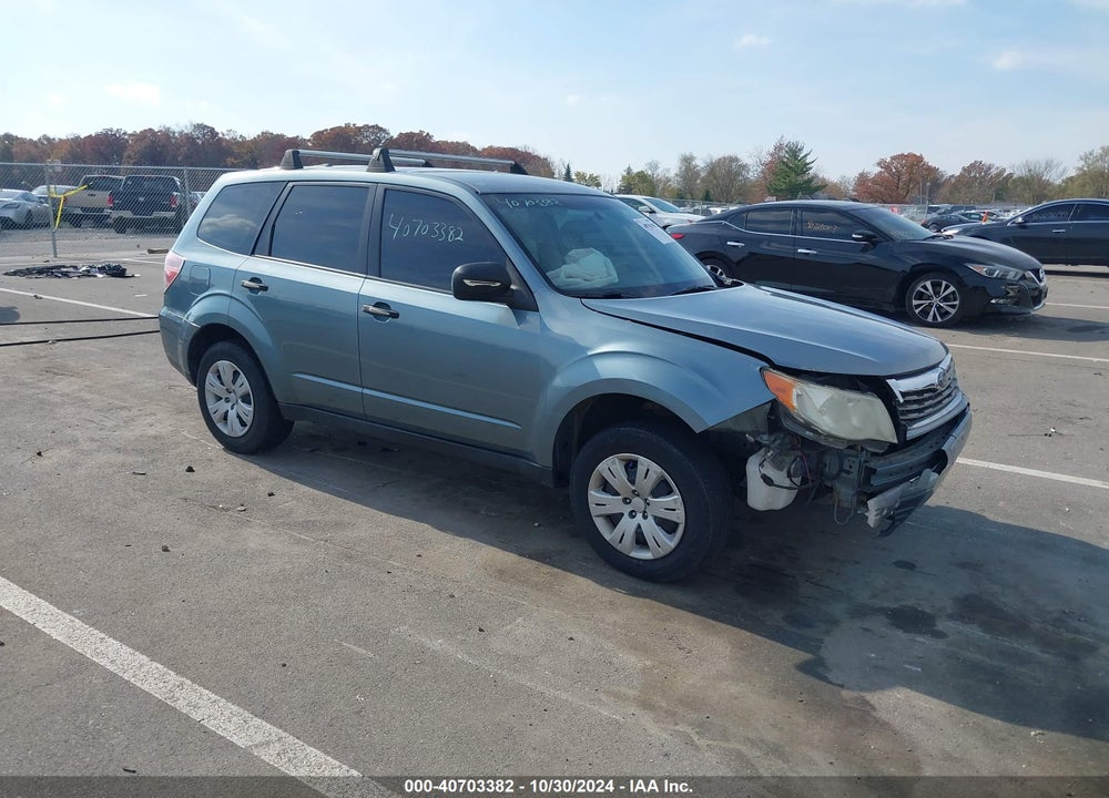 2009 SUBARU FORESTER 2.5X VIN: JF2SH61669H759002