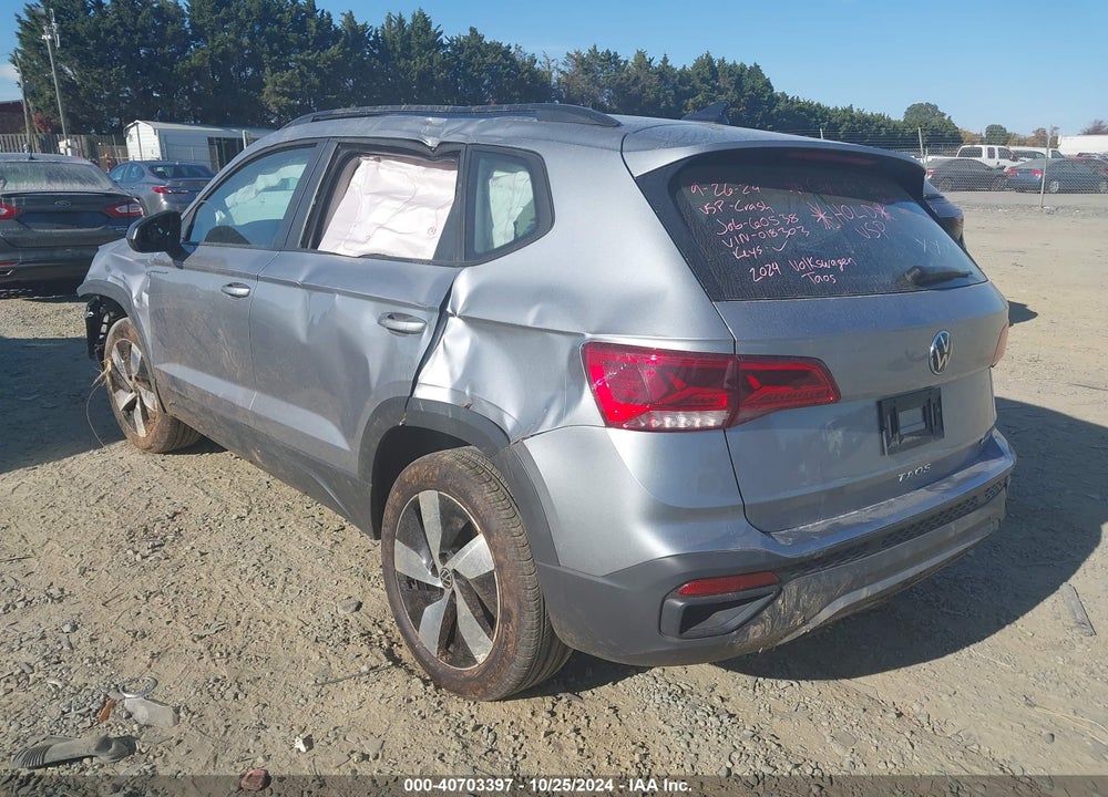 2024 VOLKSWAGEN TAOS 1.5T S VIN: 3VV8X7B25RM018303