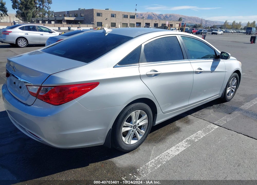 2012 HYUNDAI SONATA GLS VIN: 5NPEB4AC6CH447391