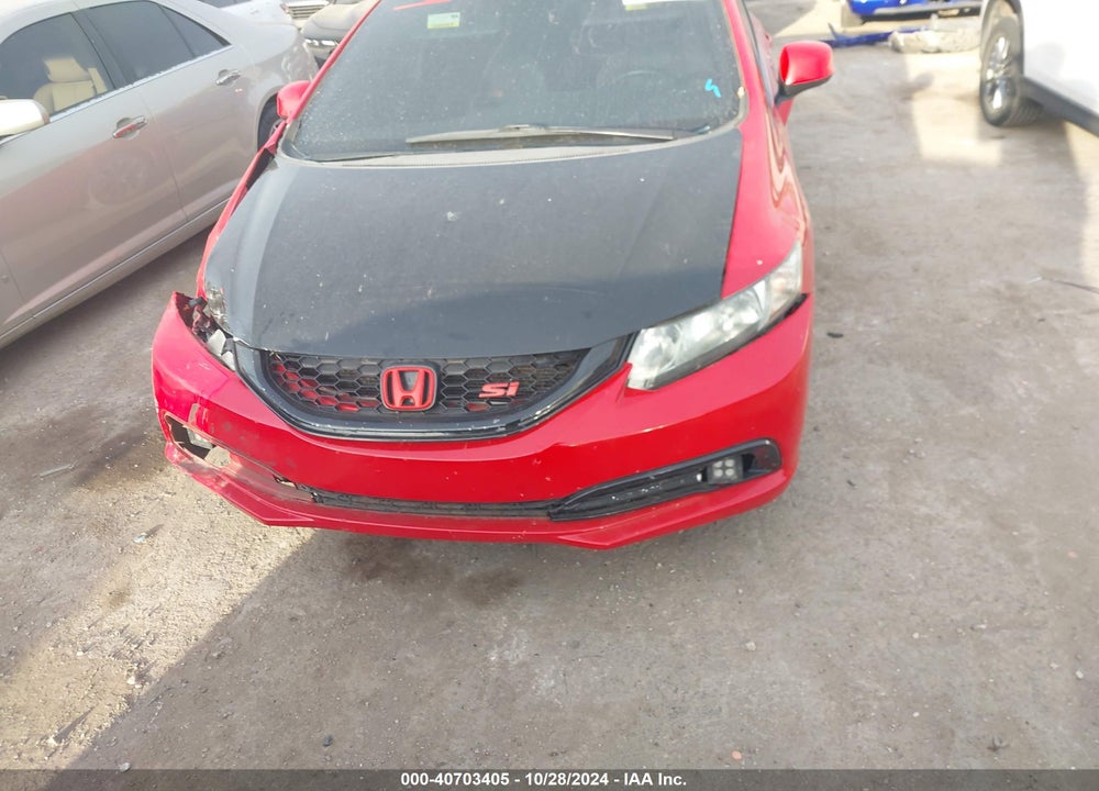 2013 HONDA CIVIC SI VIN: 2HGFB6E55DH711479
