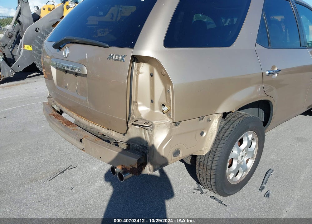 2001 ACURA MDX VIN: 2HNYD18631H002516