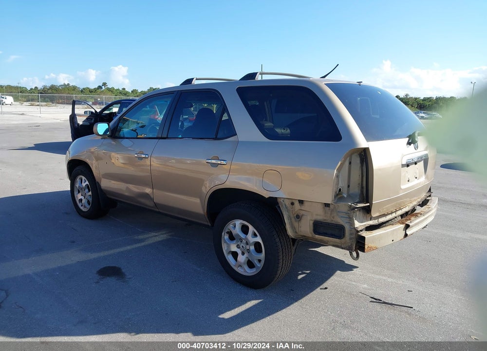 2001 ACURA MDX VIN: 2HNYD18631H002516