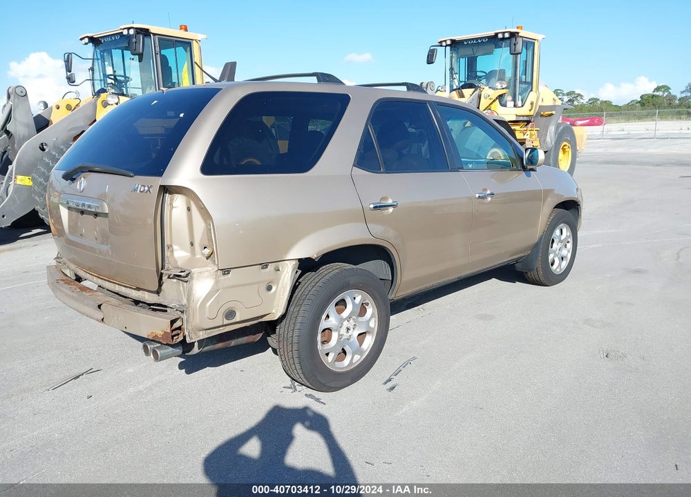 2001 ACURA MDX VIN: 2HNYD18631H002516