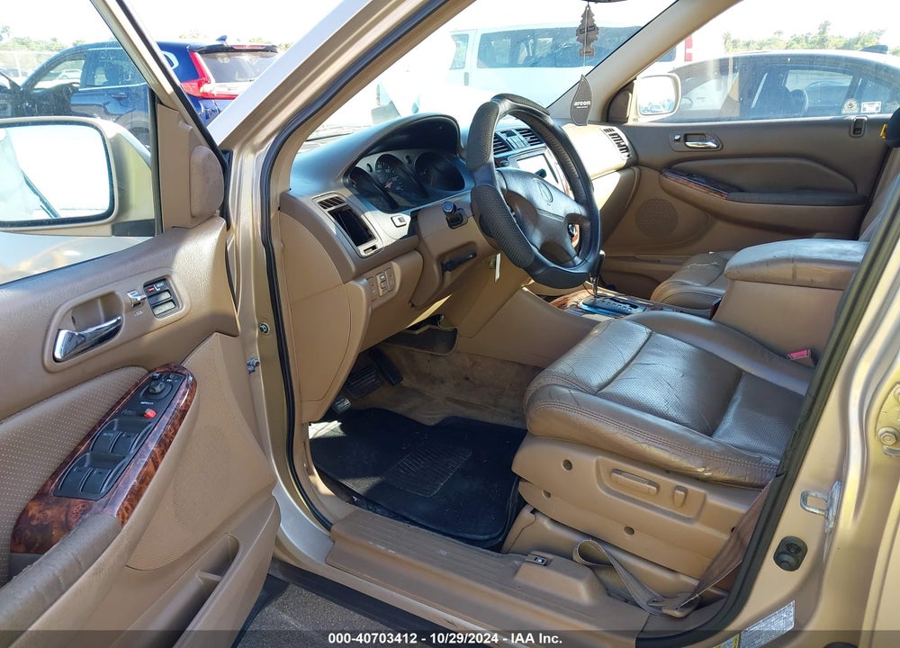 2001 ACURA MDX VIN: 2HNYD18631H002516