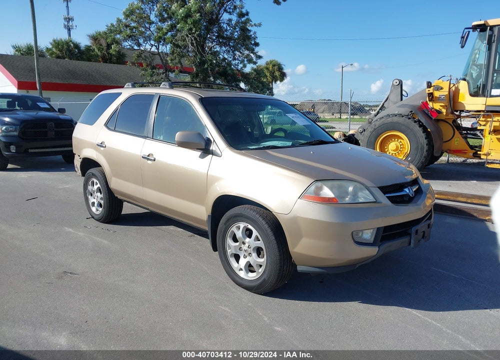 2001 ACURA MDX VIN: 2HNYD18631H002516