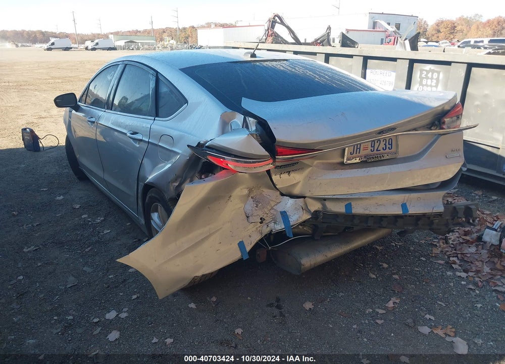 2018 FORD FUSION VIN: 3FA6P0HD6JR255000