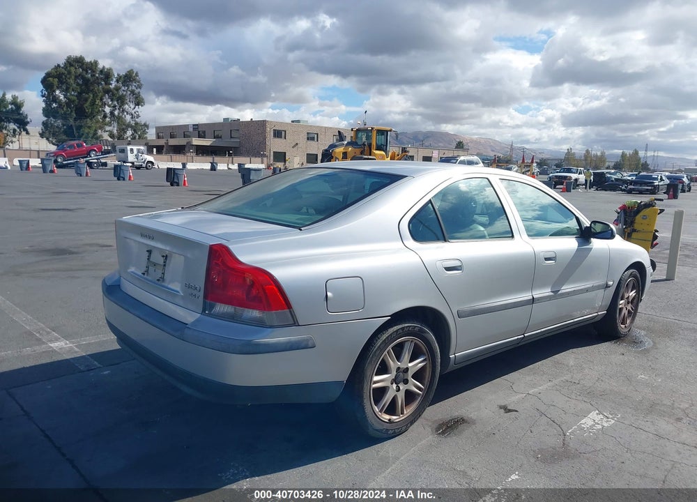 2001 VOLVO S60 2.4T VIN: YV1RS58D812078399