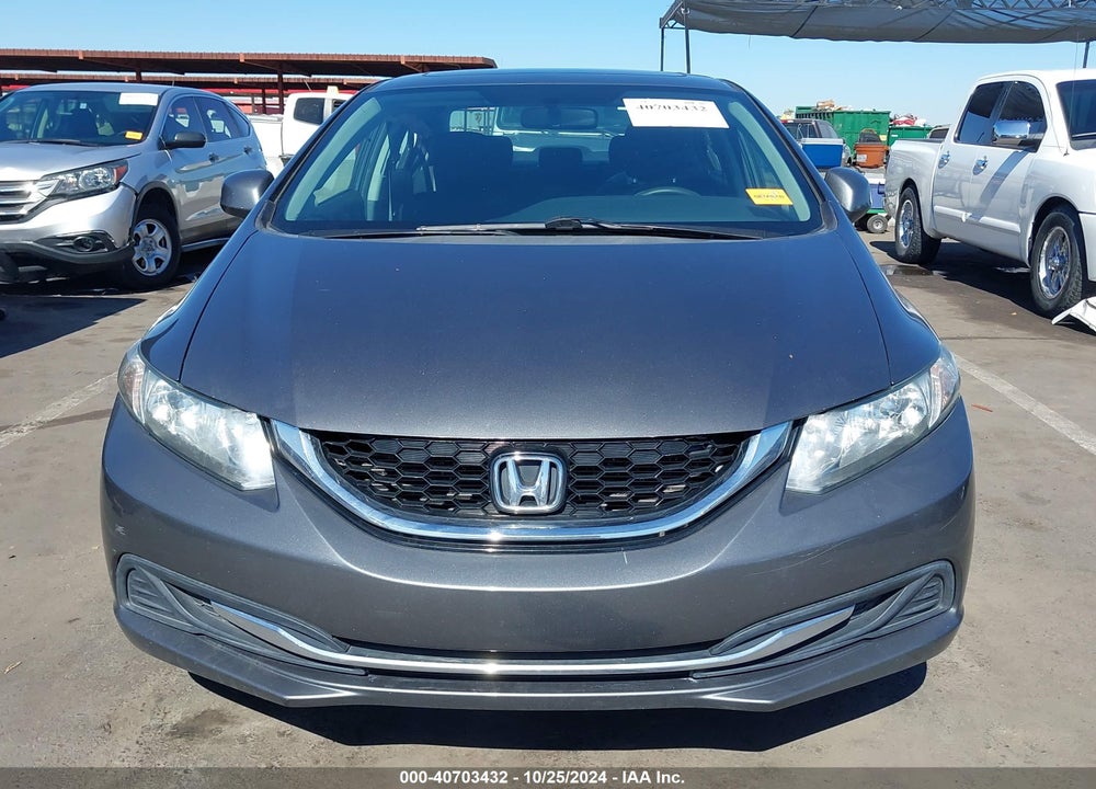 2013 HONDA CIVIC EX VIN: 2HGFB2F8XDH522456
