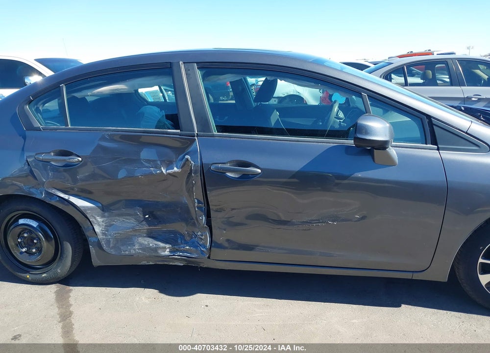 2013 HONDA CIVIC EX VIN: 2HGFB2F8XDH522456