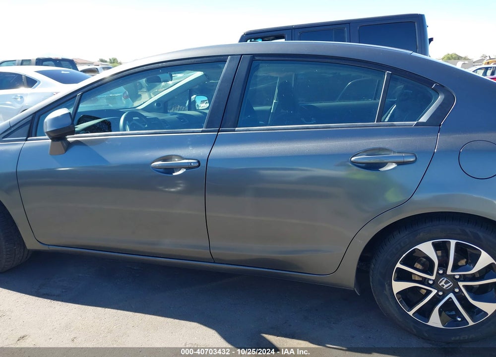 2013 HONDA CIVIC EX VIN: 2HGFB2F8XDH522456