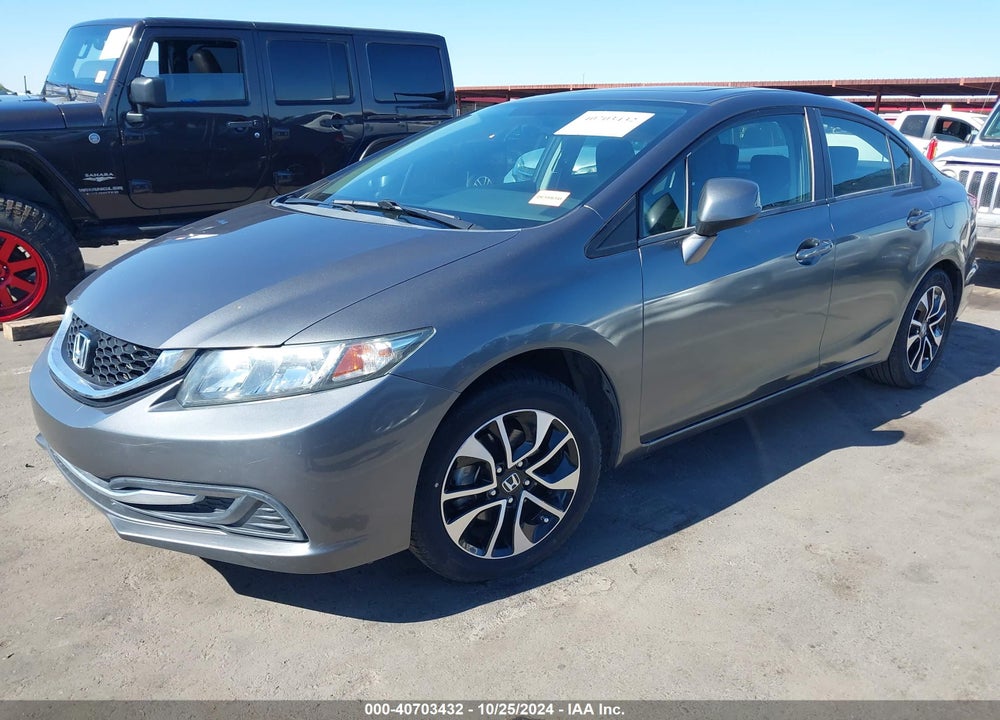 2013 HONDA CIVIC EX VIN: 2HGFB2F8XDH522456