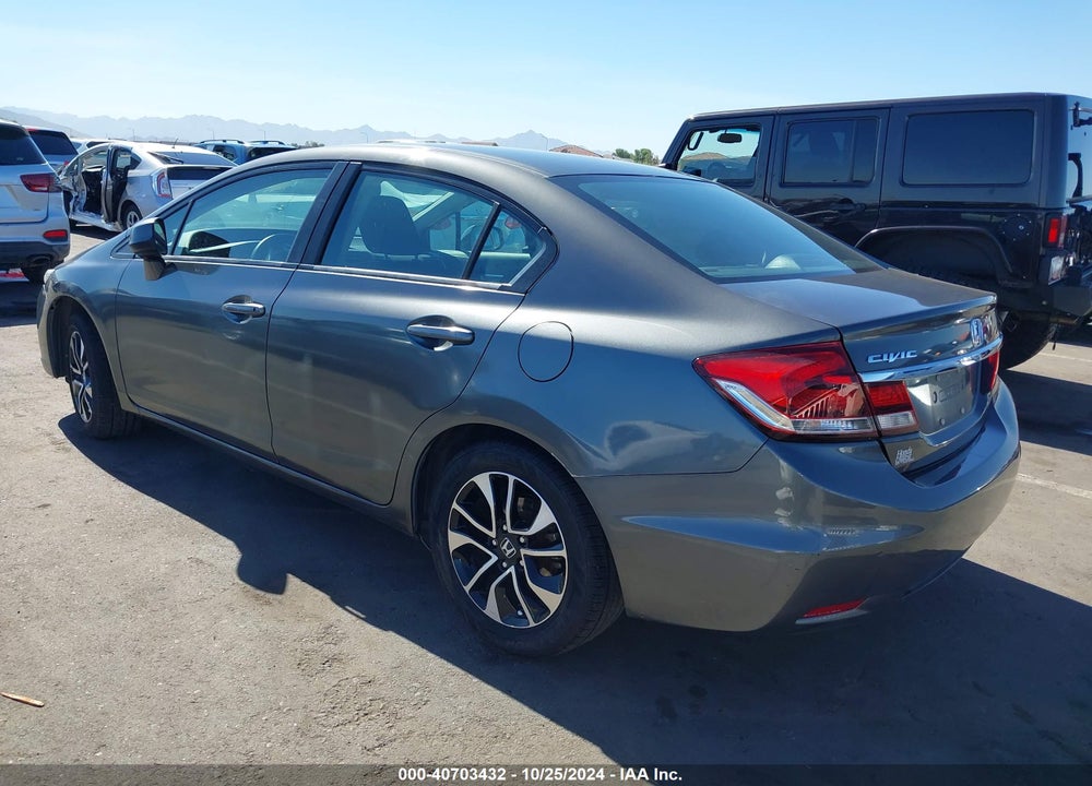 2013 HONDA CIVIC EX VIN: 2HGFB2F8XDH522456