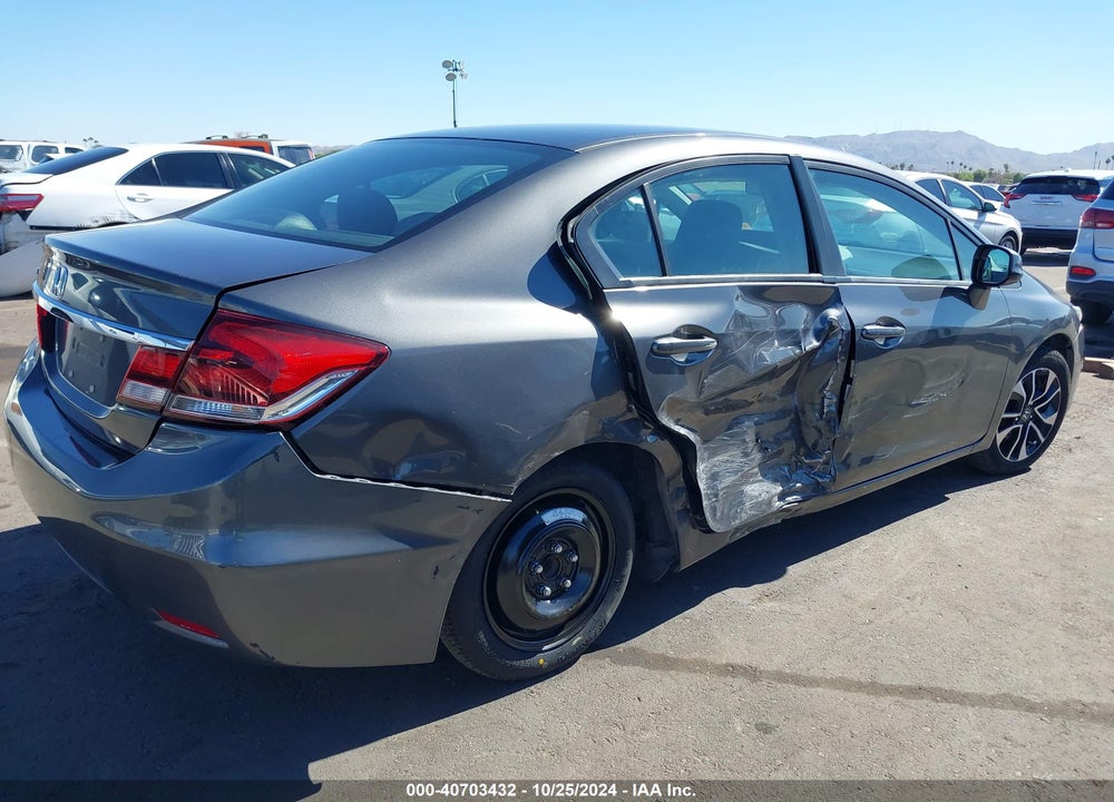 2013 HONDA CIVIC EX VIN: 2HGFB2F8XDH522456
