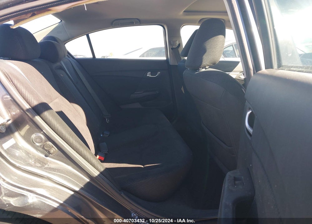 2013 HONDA CIVIC EX VIN: 2HGFB2F8XDH522456