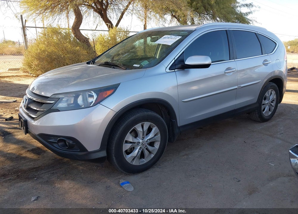 2014 HONDA CR-V EX-L VIN: 2HKRM3H76EH558220