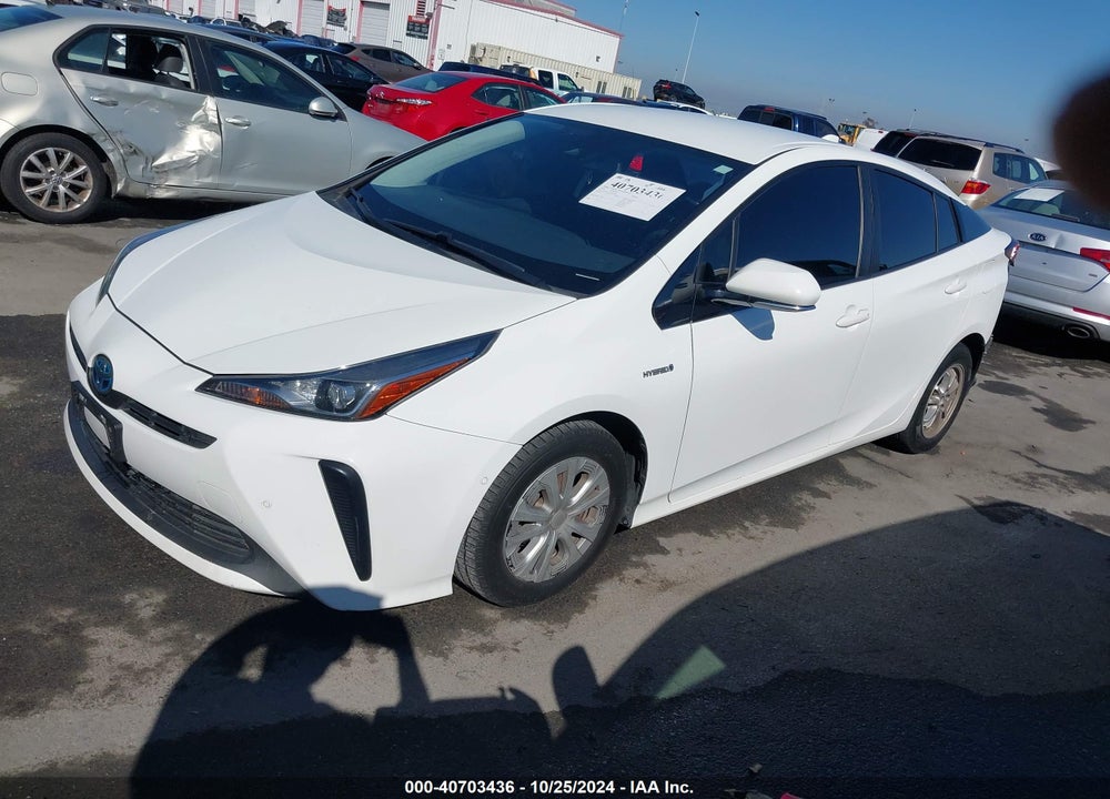 2020 TOYOTA PRIUS LE VIN: JTDKARFU4L3109486