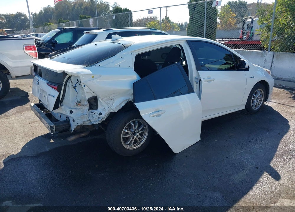 2020 TOYOTA PRIUS LE VIN: JTDKARFU4L3109486