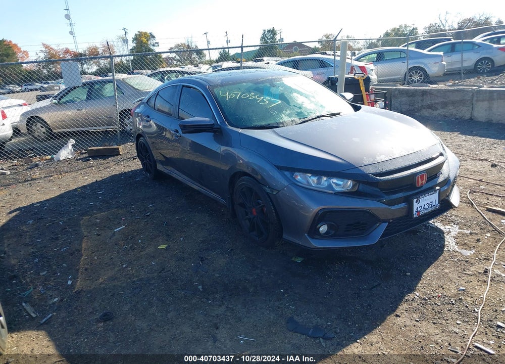 2018 HONDA CIVIC SI VIN: 2HGFC1E58JH707227