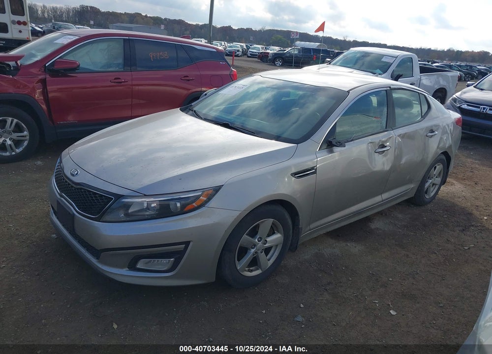 2015 KIA OPTIMA LX VIN: KNAGM4A7XF5571591