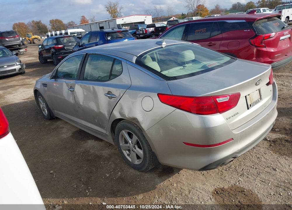 2015 KIA OPTIMA LX VIN: KNAGM4A7XF5571591