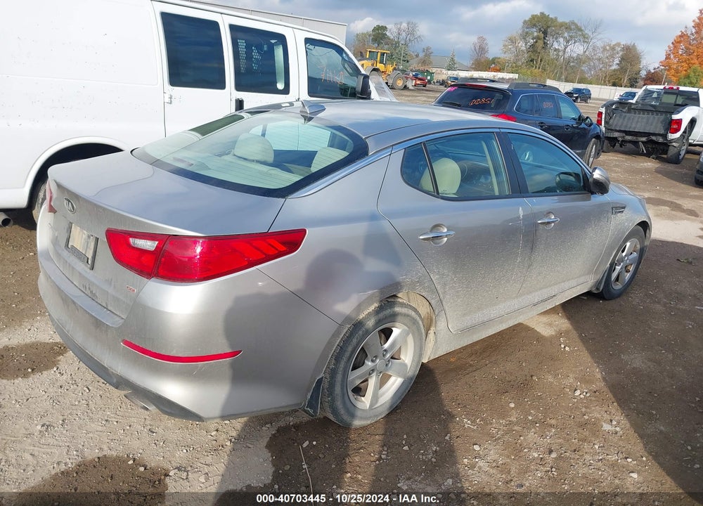 2015 KIA OPTIMA LX VIN: KNAGM4A7XF5571591