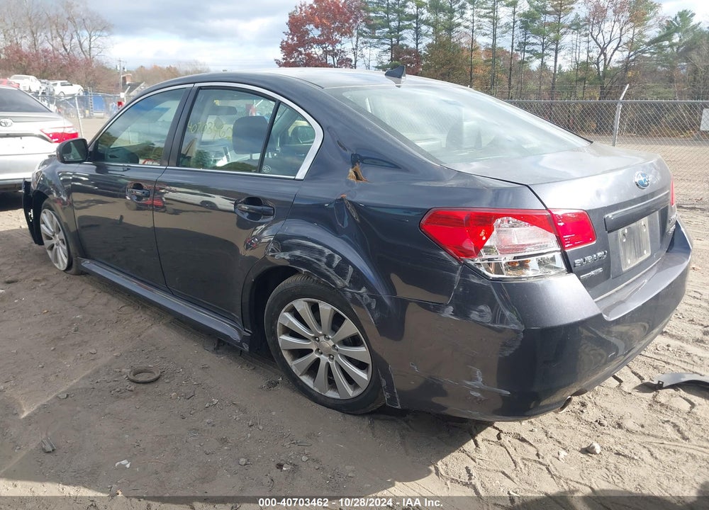 2011 SUBARU LEGACY 3.6R LIMITED VIN: 4S3BMDK68B2220323