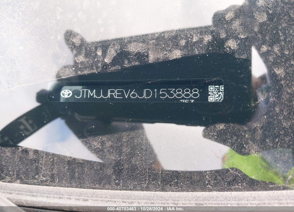 2018 TOYOTA RAV4 HYBRID SE VIN: JTMJJREV6JD153888