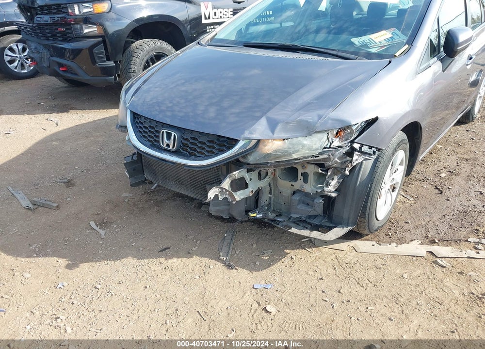 2015 HONDA CIVIC LX VIN: 19XFB2F50FE233993