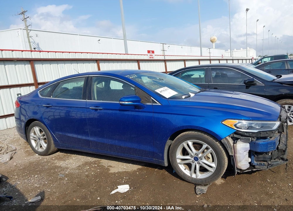 2018 FORD FUSION SE VIN: 3FA6P0HD9JR202422