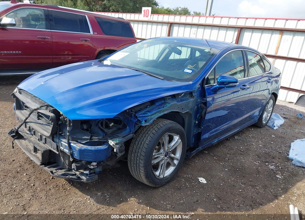 2018 FORD FUSION SE VIN: 3FA6P0HD9JR202422