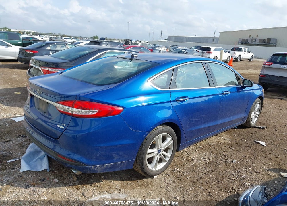 2018 FORD FUSION SE VIN: 3FA6P0HD9JR202422