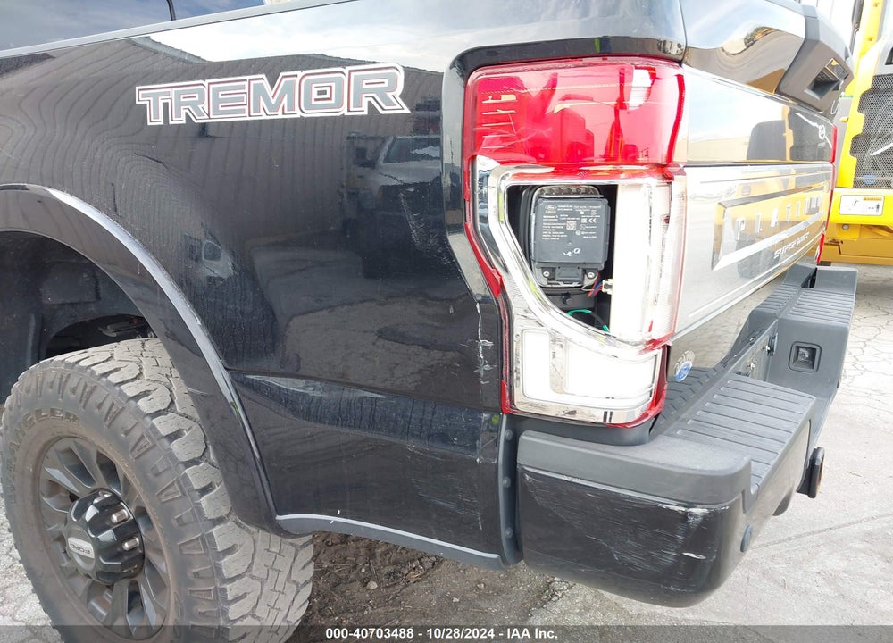 2020 FORD F-250 PLATINUM VIN: 1FT8W2BT3LEE03742