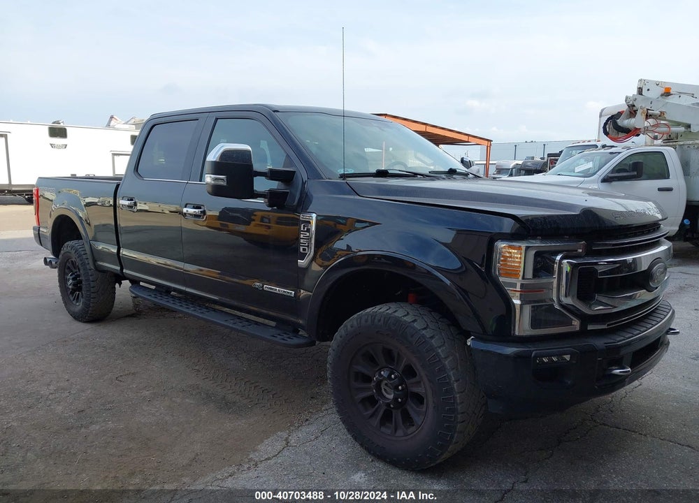 2020 FORD F-250 PLATINUM VIN: 1FT8W2BT3LEE03742
