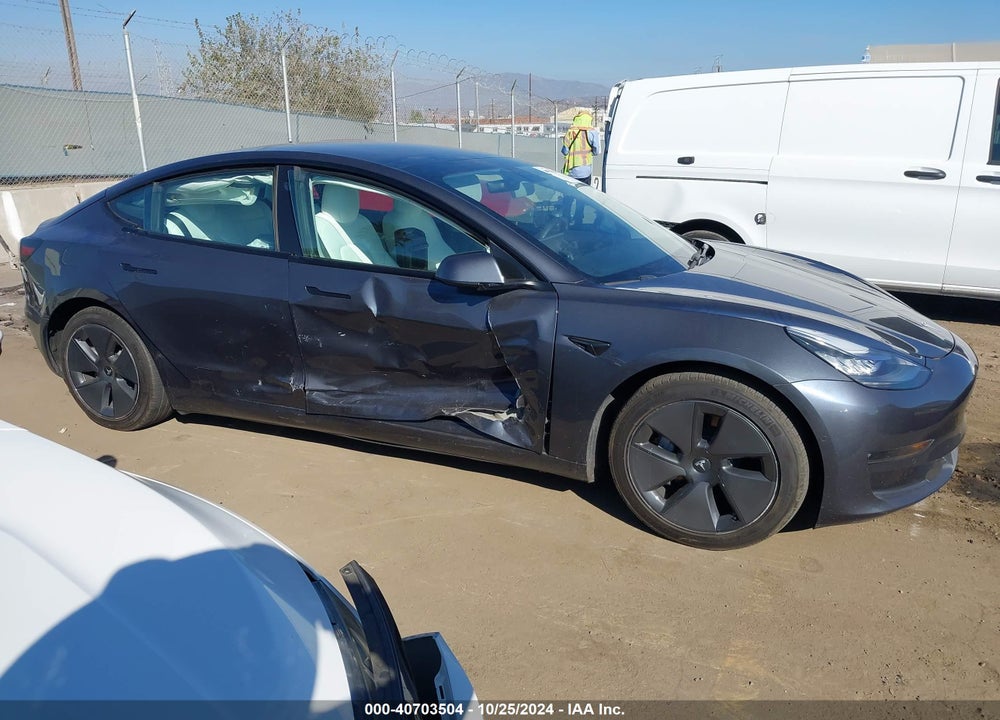 2021 TESLA MODEL 3 LONG RANGE DUAL MOTOR ALL-WHEEL DRIVE VIN: 5YJ3E1EB9MF848836