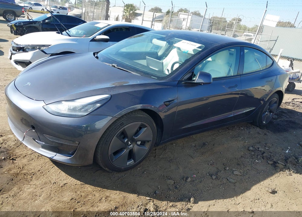 2021 TESLA MODEL 3 LONG RANGE DUAL MOTOR ALL-WHEEL DRIVE VIN: 5YJ3E1EB9MF848836