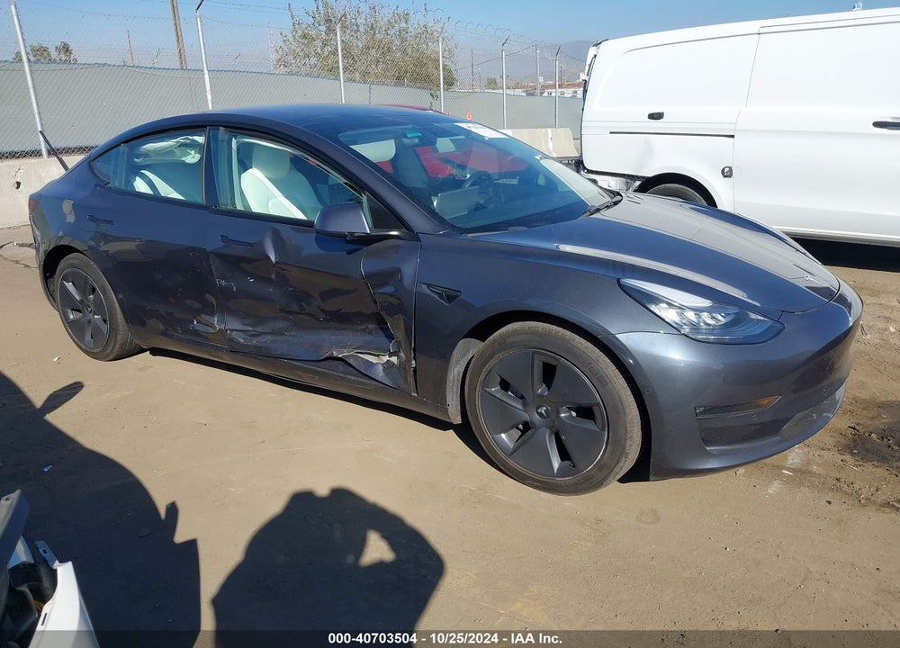 2021 TESLA MODEL 3 LONG RANGE DUAL MOTOR ALL-WHEEL DRIVE VIN: 5YJ3E1EB9MF848836