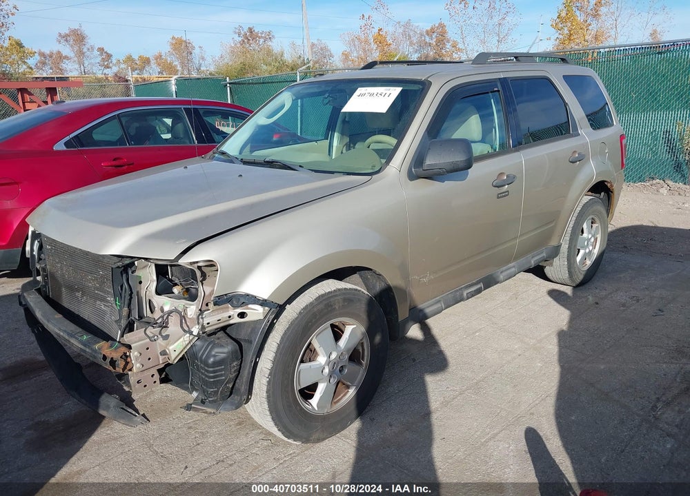 2010 FORD ESCAPE XLT VIN: 1FMCU9D72AKC03826