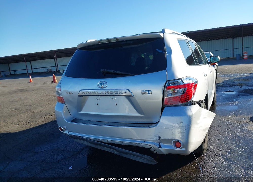 2008 TOYOTA HIGHLANDER HYBRID VIN: JTEEW41A582012417