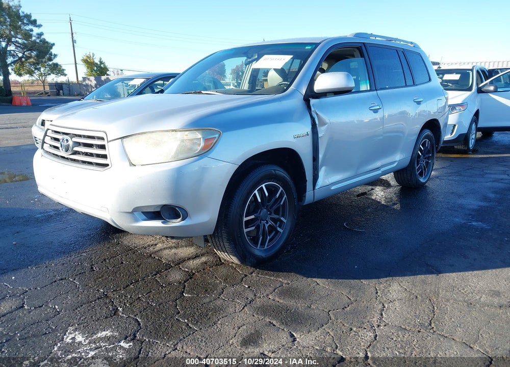 2008 TOYOTA HIGHLANDER HYBRID VIN: JTEEW41A582012417