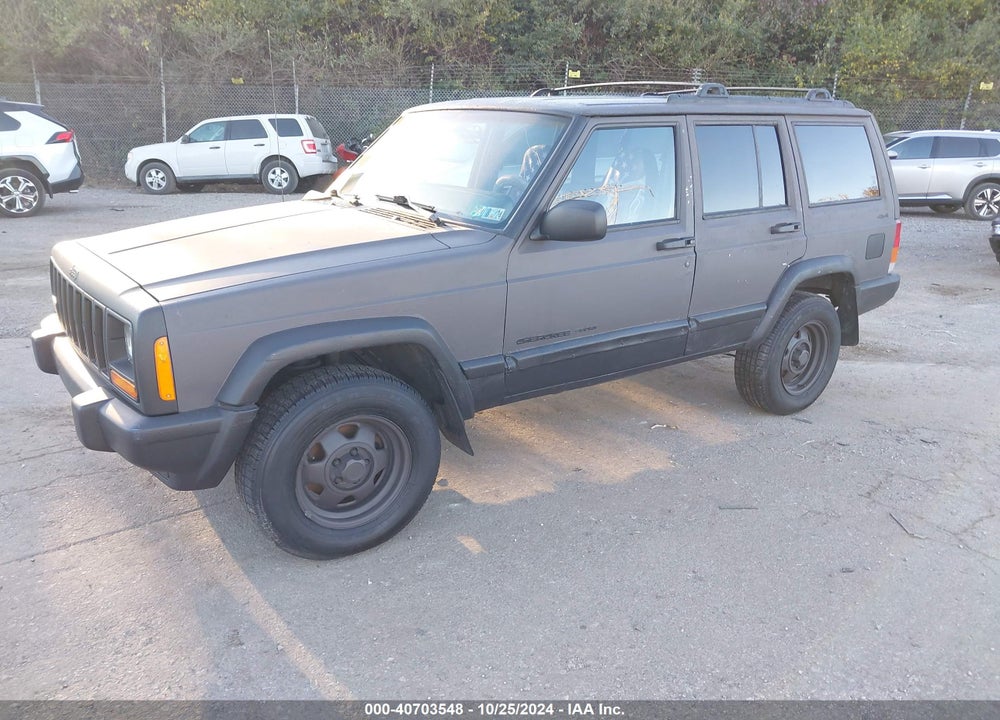2001 JEEP CHEROKEE SPORT VIN: 1J4FF48S11L574820