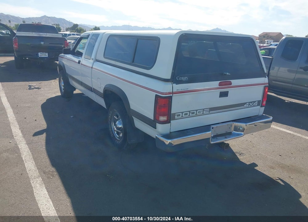 1995 DODGE DAKOTA VIN: 1B7GG23Y3SS121460