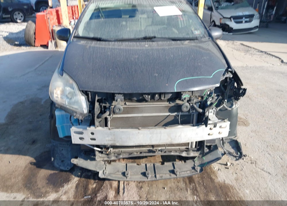 2011 TOYOTA PRIUS THREE VIN: JTDKN3DU6B1411411