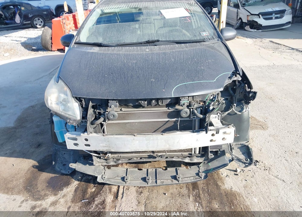 2011 TOYOTA PRIUS THREE VIN: JTDKN3DU6B1411411