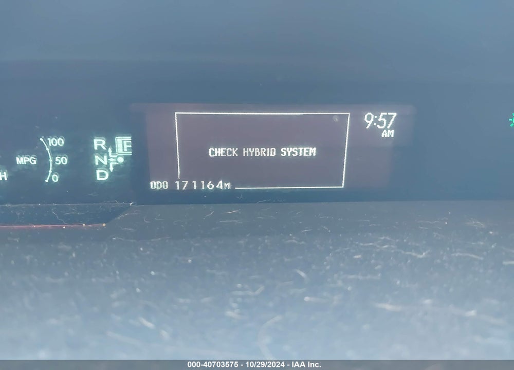 2011 TOYOTA PRIUS THREE VIN: JTDKN3DU6B1411411