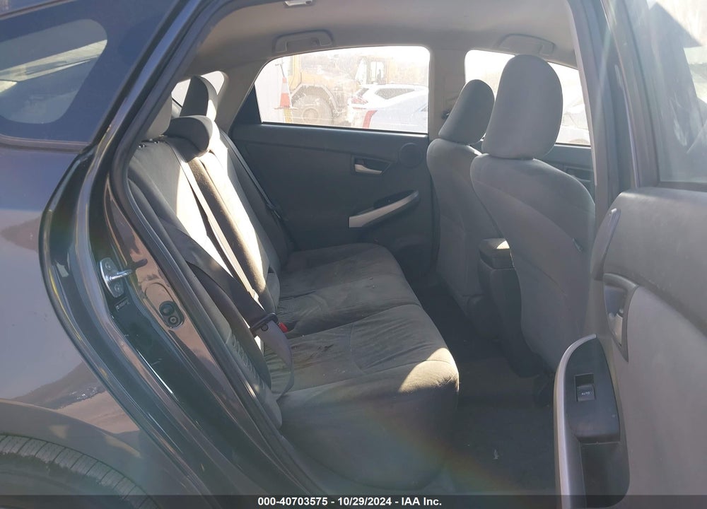 2011 TOYOTA PRIUS THREE VIN: JTDKN3DU6B1411411