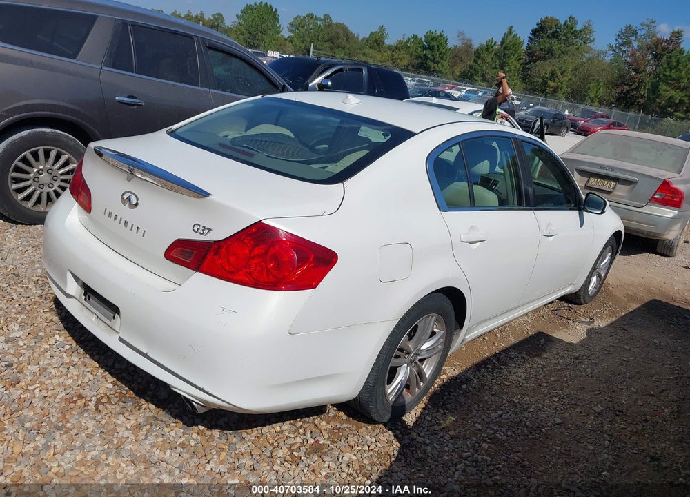 2010 INFINITI G37 JOURNEY VIN: JN1CV6AP4AM402162