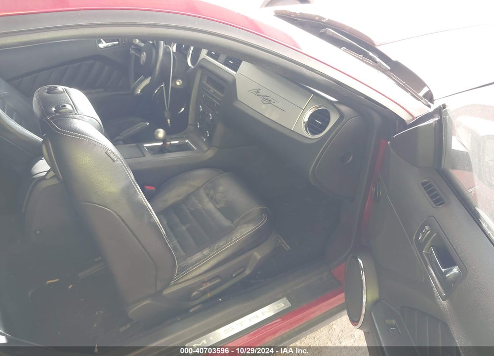 2010 FORD MUSTANG GT/GT PREMIUM VIN: 1ZVBP8CH0A5156674